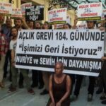 ‘Nuriye ve Semih’le dayanışmak için Ankara Adliyesi’ne’