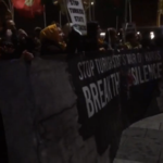 Trafalgar’da Efrin saldırısı protesto edildi