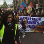 Londra’da binlerce kişi Efrin işgal girişimini protesto etti