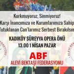 ABF, PSAKD üyelerinin tutuklanmasını Kadıköy’de protesto edecek