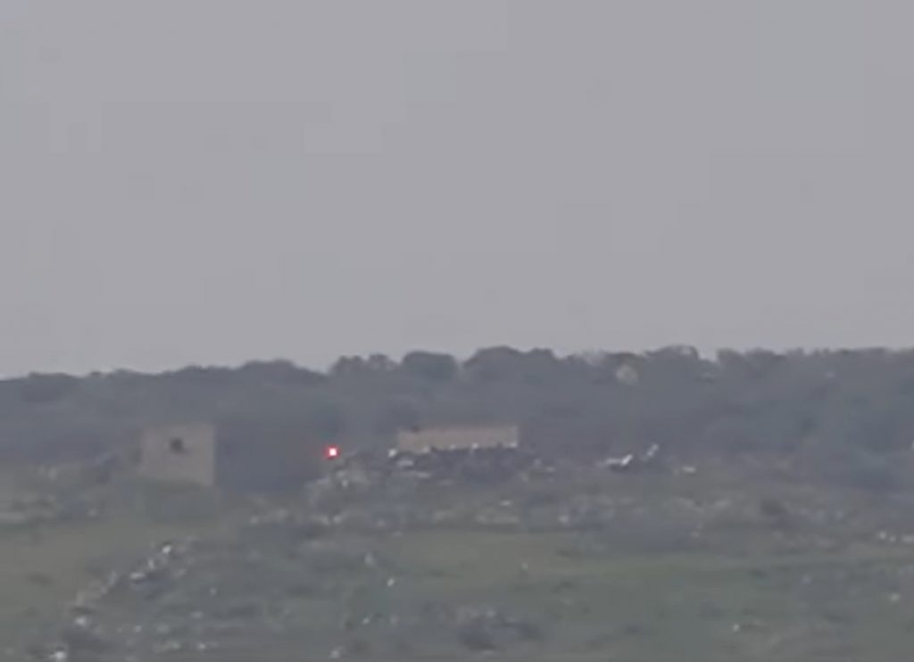 YPG doçka yüklü aracın imha görüntülerini paylaştı
