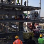 İnşaat çatısından düşen 3 işçi yaralandı