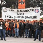 Karayolları işçileri kadro talebiyle eylem yaptı