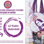 KCDP: Şubat ayında 47 kadın katledildi