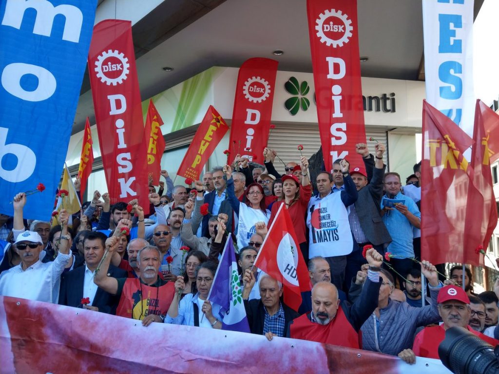 1 Mayıs 1977’de katledilenler Kazancı Yokuşu’nda anıldı