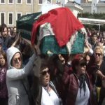 Alara Karademir kadınların omuzlarında son yolcuğuna uğurlandı