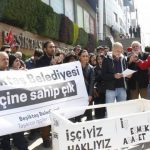Beşiktaş Belediyesi işçileri: “İşimize mücadelemizle tekrar döneceğiz”