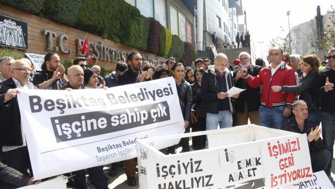 besiktas belediyesi iscileri