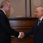 Erdoğan ve Bahçeli görüşmesi sona erdi