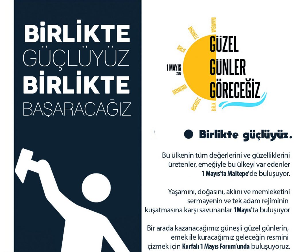 Kartal’da 1 Mayıs forumuna çağrı