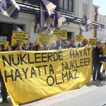 Nükleer karşıtı eylemin yasaklanması protesto edildi