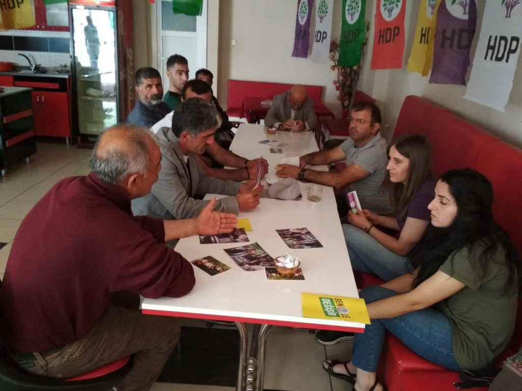 Dersim’de SMF’nin seçim çalışmaları devam ediyor