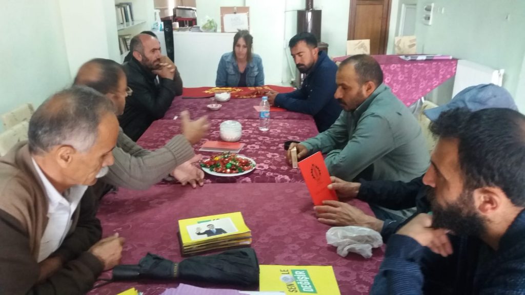 SMF’den Hozat,Pertek ve Çemişgezek’te seçim çalışması