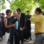 TBMM önünde bir kişi kendini yakmak istedi