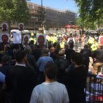 Londra’da Erdoğan protestosu
