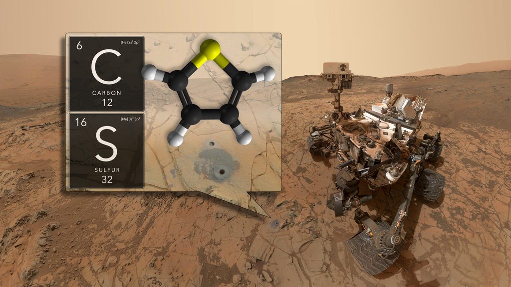 Mars’ta Organik Madde Bulundu