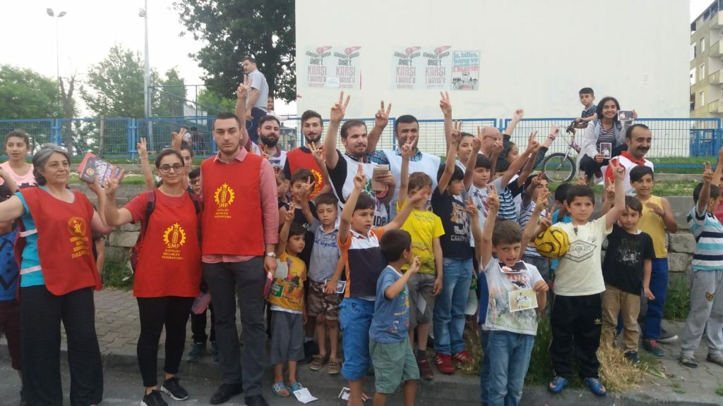 SMF ve HDP’nin Gazi Mahallesi’ndeki çalışmaları sürüyor