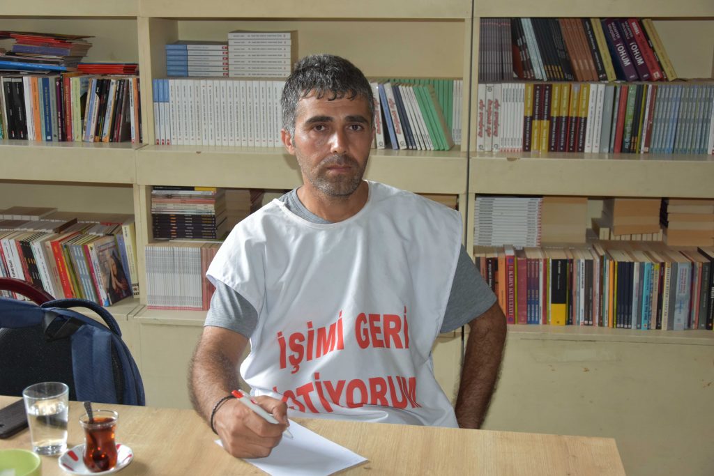 İşinden atılan taşeron işçi Kenan Güngördü ile röportaj