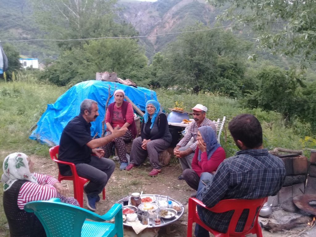 SMF’den Ovacık’ta seçim çalışması