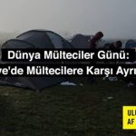 Uluslararası Af Örgütü’nden Dünya Mülteciler Günü paneli