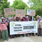 İzmir’de mermer ve taş ocağı projeleri protesto edildi