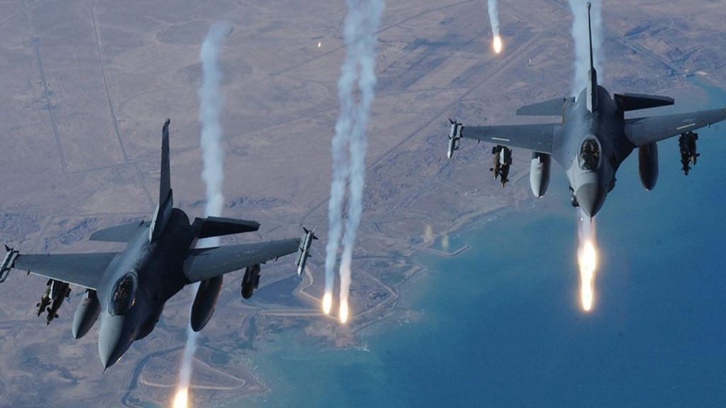 Haseke’nin Cazaa köyü, Uluslararası koalisyon birlikleri tarafından bombalandı