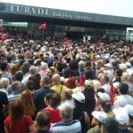 AKP mitingine ek sefer koyan İDO İnce’nin mitingine gidenleri iskelede bıraktı