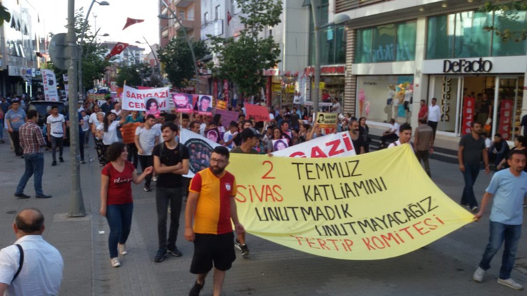 Sarıgazi’de 2 Temmuz anması