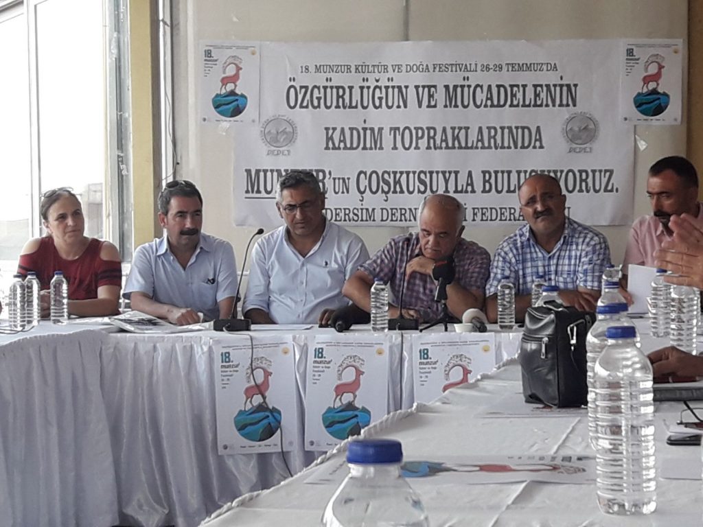 DEDEF’ten Munzur Festivali program tanıtımı ve katılım çağrısı
