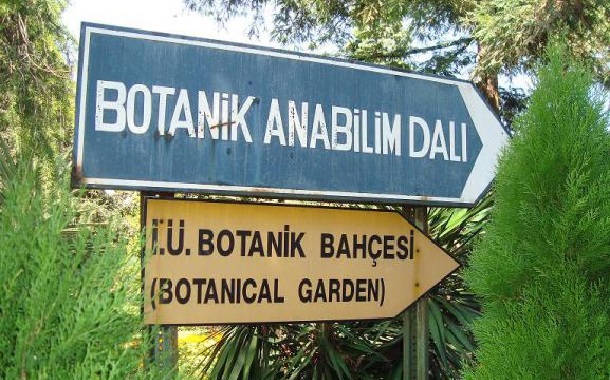 iü botanik bahcesi