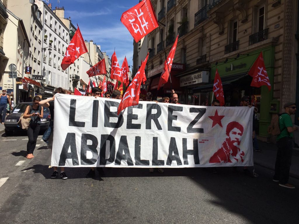 Georges Abdallah için Paris’te yürüyüş düzenlendi