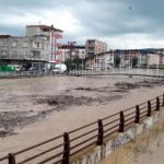 Ordu’da bir kez daha taşkın meydana geldi: Sahil yolu kapatıldı