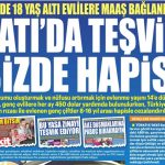 Yeni Akit “Rüştünü” tekrardan ispatladı; Çocuk yaşta evlilik için AKP’ye “merhem” çağrısı!