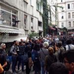Cumartesi anneleri, polis kuşatması altında basın açıklamalarını gerçekleştirdi