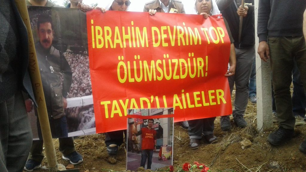 Küçükarmutlu’da polis tarafından katledilen İbrahim Devrim Top Çorum’da toprağa verildi