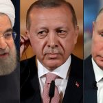 Putin, Erdoğan ve Ruhani’nin katıldığı üçlü zirve Tahran’da başladı