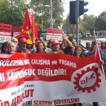 DİSK’ten eylem: “İnşaat işçilerinin hakkını aramak suç değildir!”