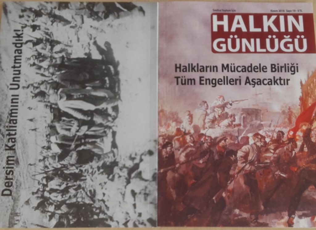Halkın Günlüğü Dergisi’nin yeni sayısı çıktı