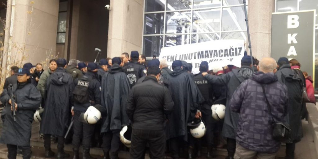 Ankara’da Tahir Elçi anmasına polis saldırısı