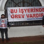 İZBAN’da işçiler greve başladı