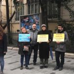Fransız Konsolosluğu önünde eylem yapan ESP’liler gözaltına alındı