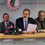 TTB yöneticileri; Savaşa kayıtsız kalamayız