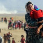 Êzidî katliamı açılan resim sergisiyle anlatıldı