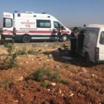 Tarım işçilerini taşıyan minibüs kaza yaptı: 2 işçi yaşamını yitirdi