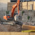 Mardin’de Süryanilere ait tarihi kalıntılar üzerine otopark çalışması yeniden başladı