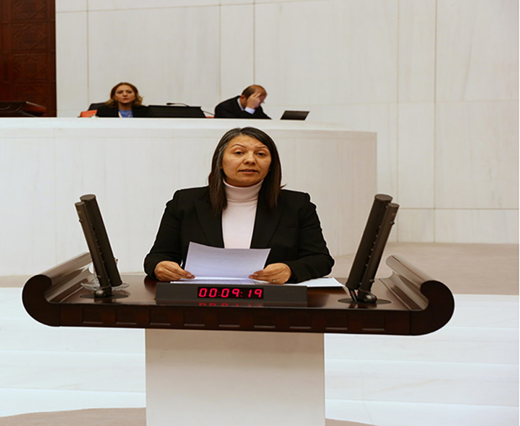 Dilşat Canbaz Kaya’dan 25 Kasım dolayısıyla araştırma ve soru önergesi
