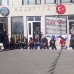 Dersim Akpazar Belediyesi önünde oturma eylemi