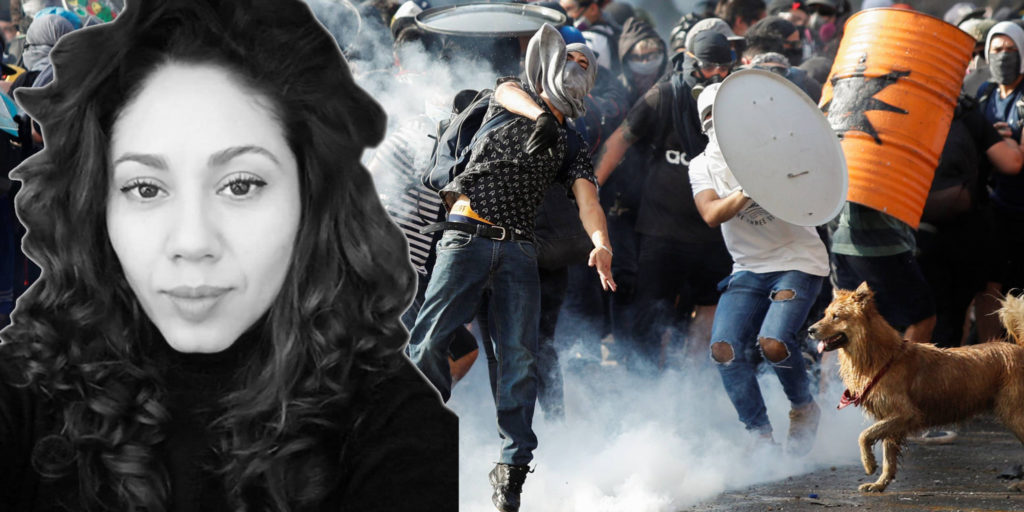 Şili’de polis şiddetini haberleştiren kadın gazeteci katledildi!