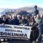 Munzur Özgür Aksın Platformu dağ keçilerinin öldürülmesini protesto etti