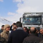 HDP’nin deprem bölgesine gönderdiği yardım kamyonları Van’a geri gönderildi